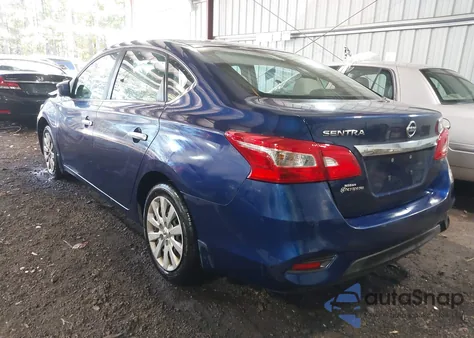 2017 Nissan Sentra S из США, поврежденный, VIN 3N1AB7AP7HY236720